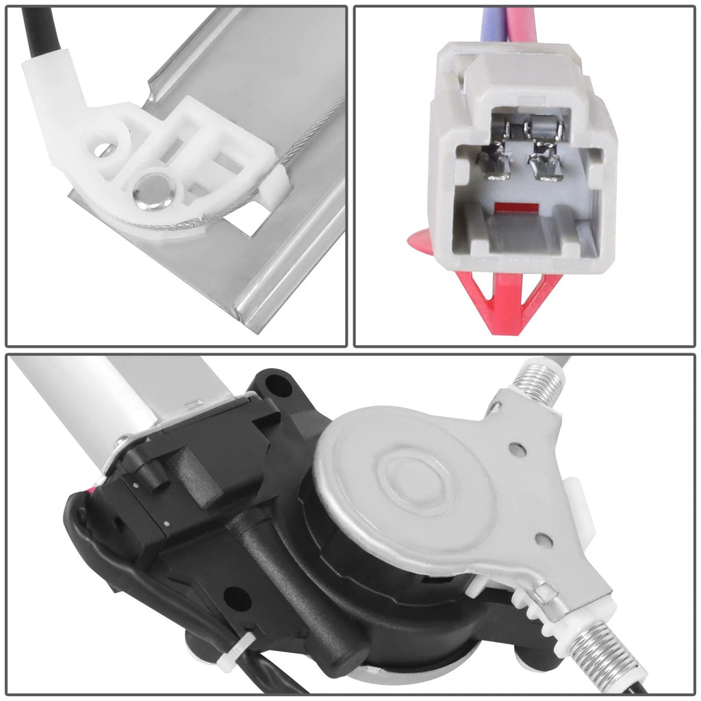 Electric Rear Left Window Regulator w/Motor for Honda Civic Sedan (2001–2005)