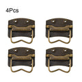 Set of 4 Vintage Door Pull Handles for Suitcase Toolbox Drawer