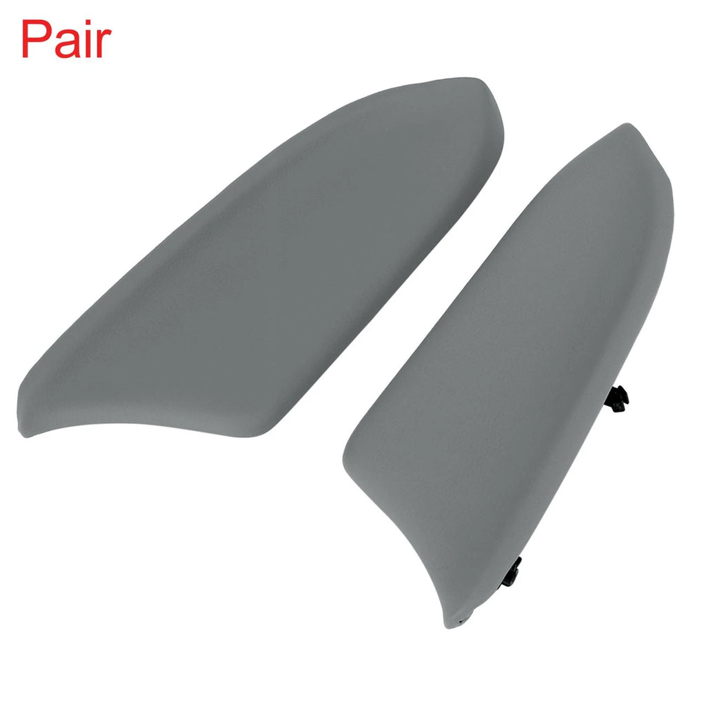 Pair Armrest Lid Pad Covers for Honda Accord (2008–2012) - Gray