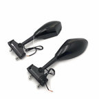 LED Turn Signal Integrated Mirror for Yamaha R6S Suzuki GSXR 600 (2006–2019)