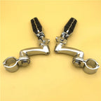 Chrome Peg Mounting Kit for Honda GoldWing VTX1300 Shadow Valkyrie