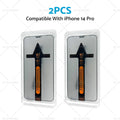 2X Privacy Tempered Glass Screen Protector for iPhone 14 Pro/Max