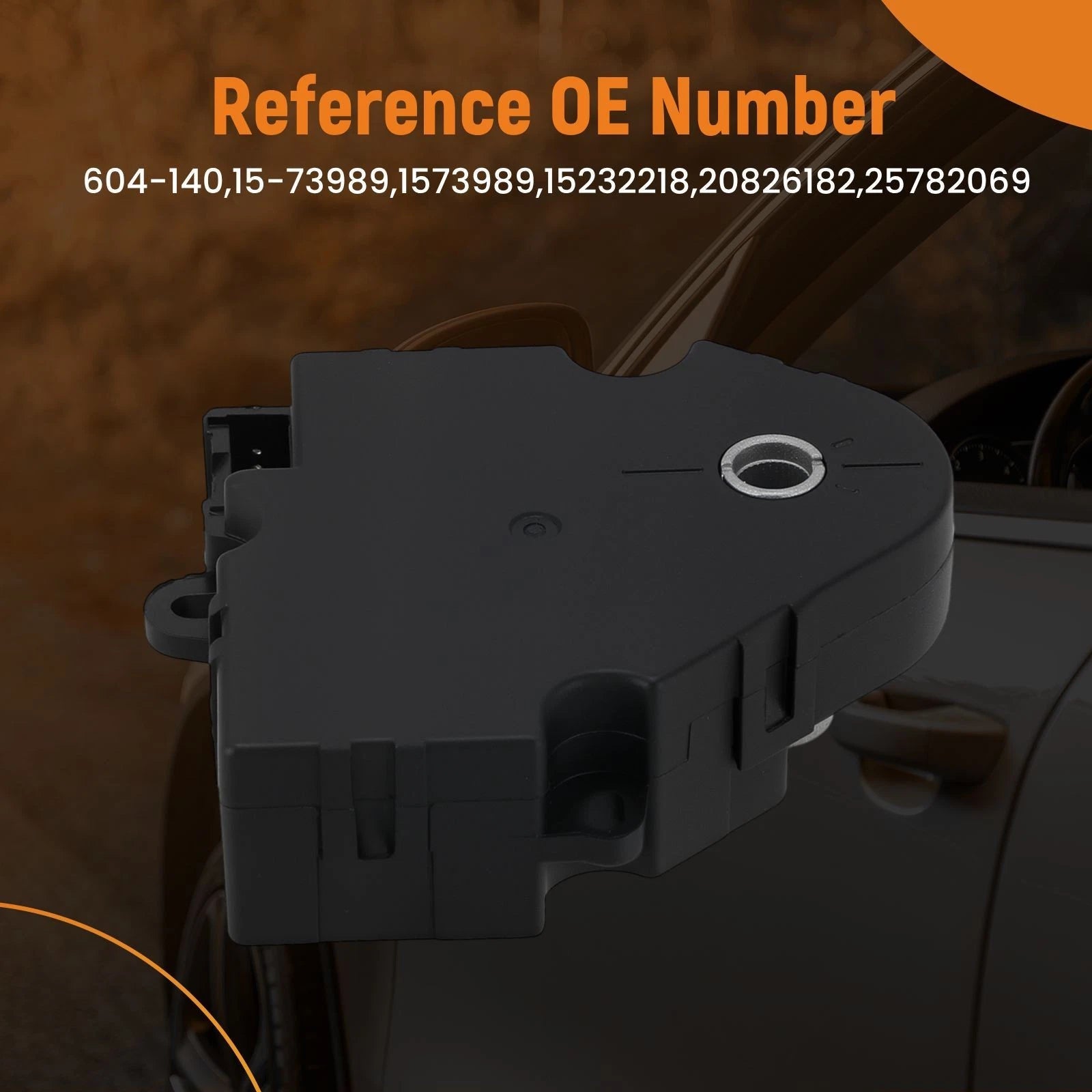 Heater Blend Door Actuator for Buick Enclave, Chevy Traverse (2008–2012) 604-140