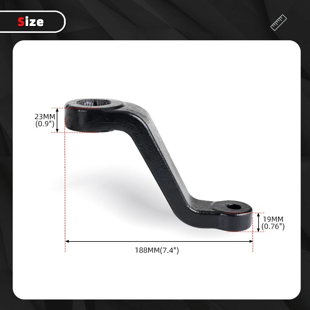 Drop Pitman Arm 6605 for Jeep Wrangler TJ YJ (1987–2006) Cherokee XJ (1984–2001) Comanche MJ