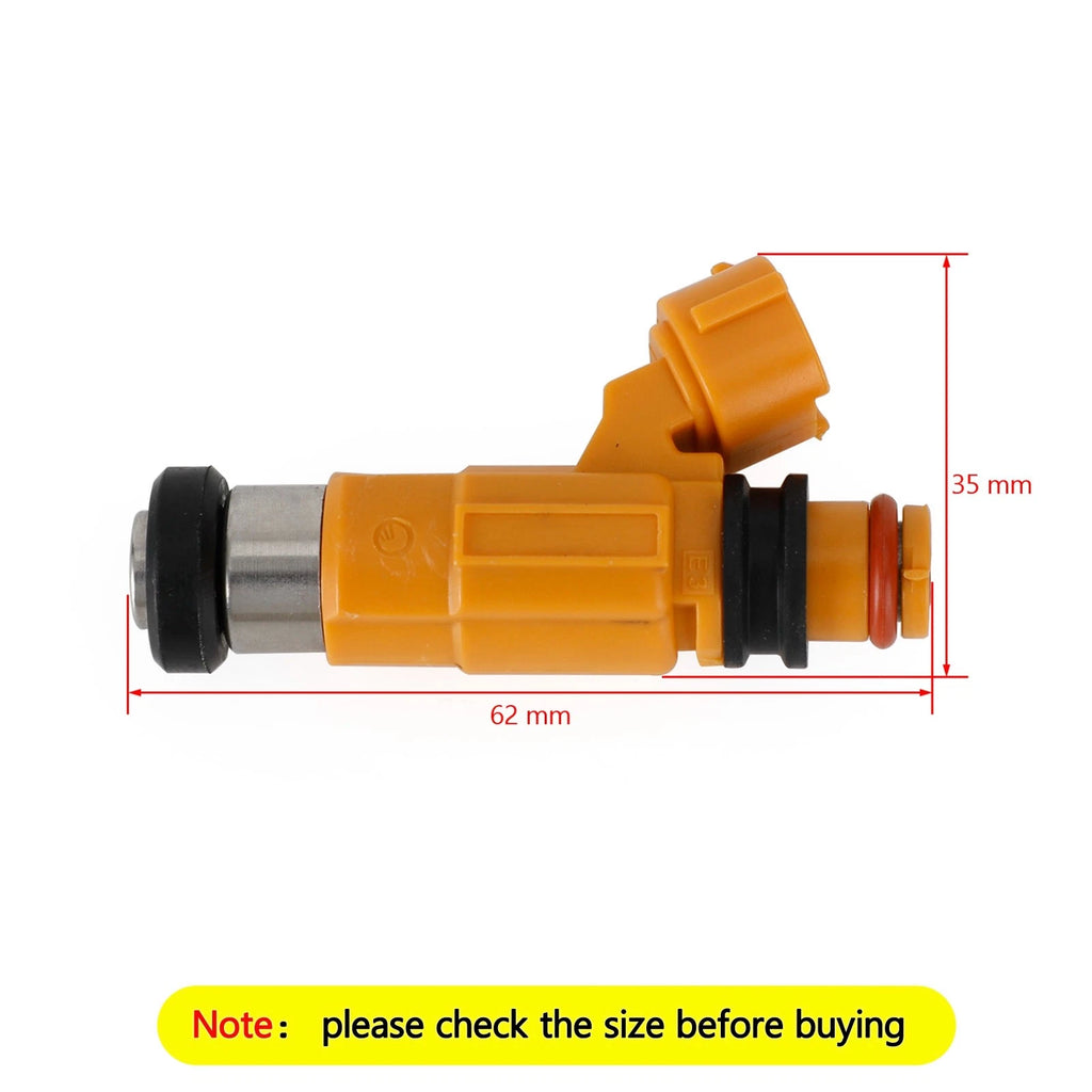 Set of 4 Fuel Injectors INP-786 for Kawasaki Vulcan 1500 1600 (2000–2008)