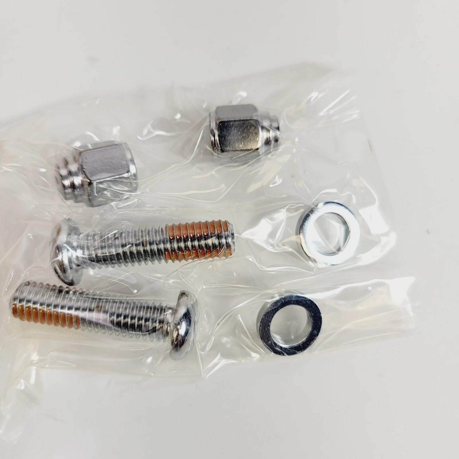 Chrome Bullet Tip Footpeg Bolt Kit for Harley-Davidson (Universal) 94133-01