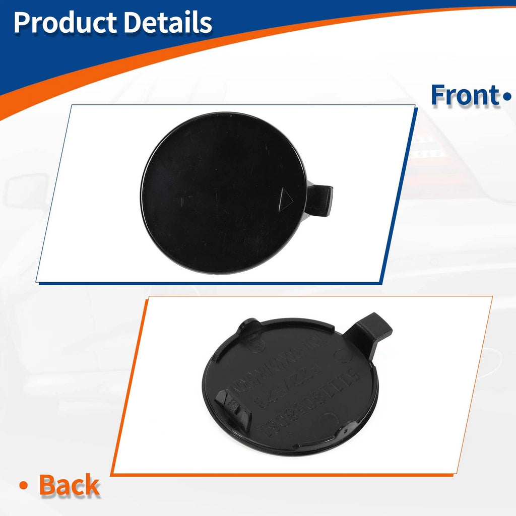 Tow Hook Cover for BMW 2 Series (2014–2021) No. 51118053828 Unpainted