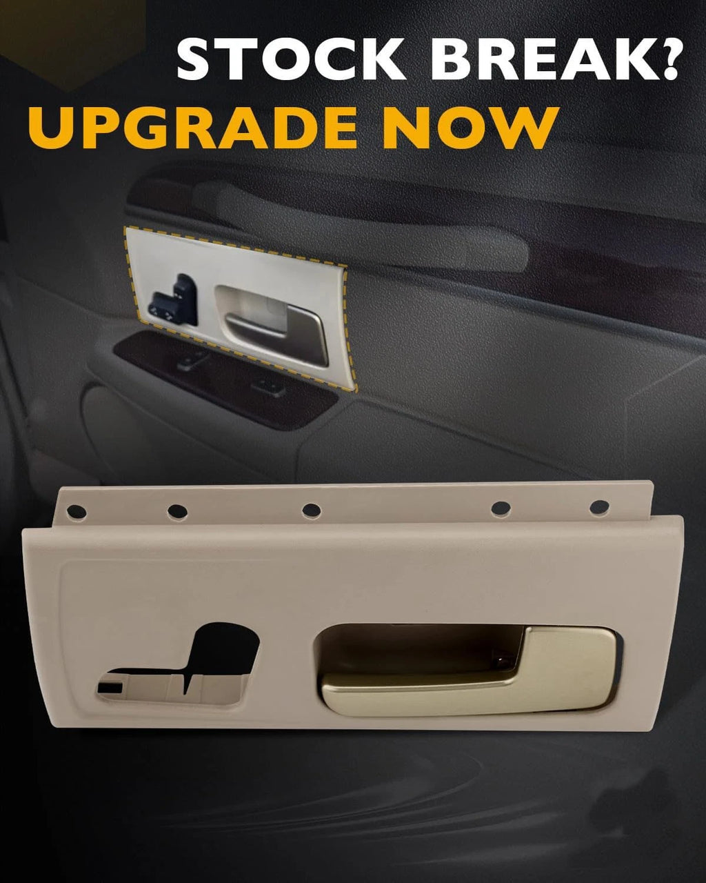Front Passenger Inside Door Handle for Lincoln Town Car (2003-2011)
