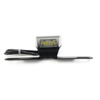 LED Brake Tail Light License Plate Mount Holder Bracket for Motorcycle Silver