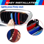 M-Color Stripe Kidney Front Grille Insert Trims for BMW 5 Series GT F07 (2009-2017)