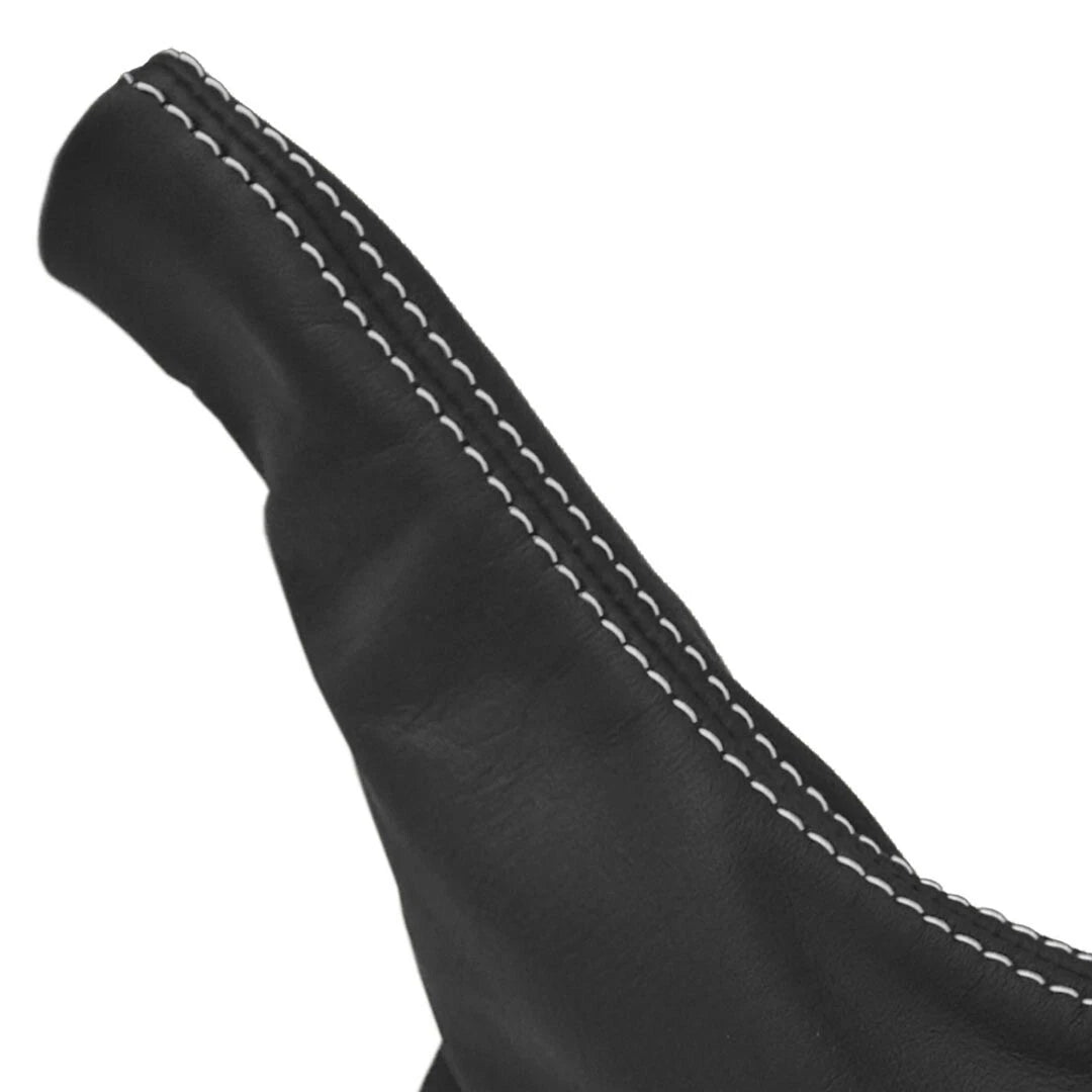 E Brake Boot for Ford Mustang (2015–2020) Black Leather Synthetic