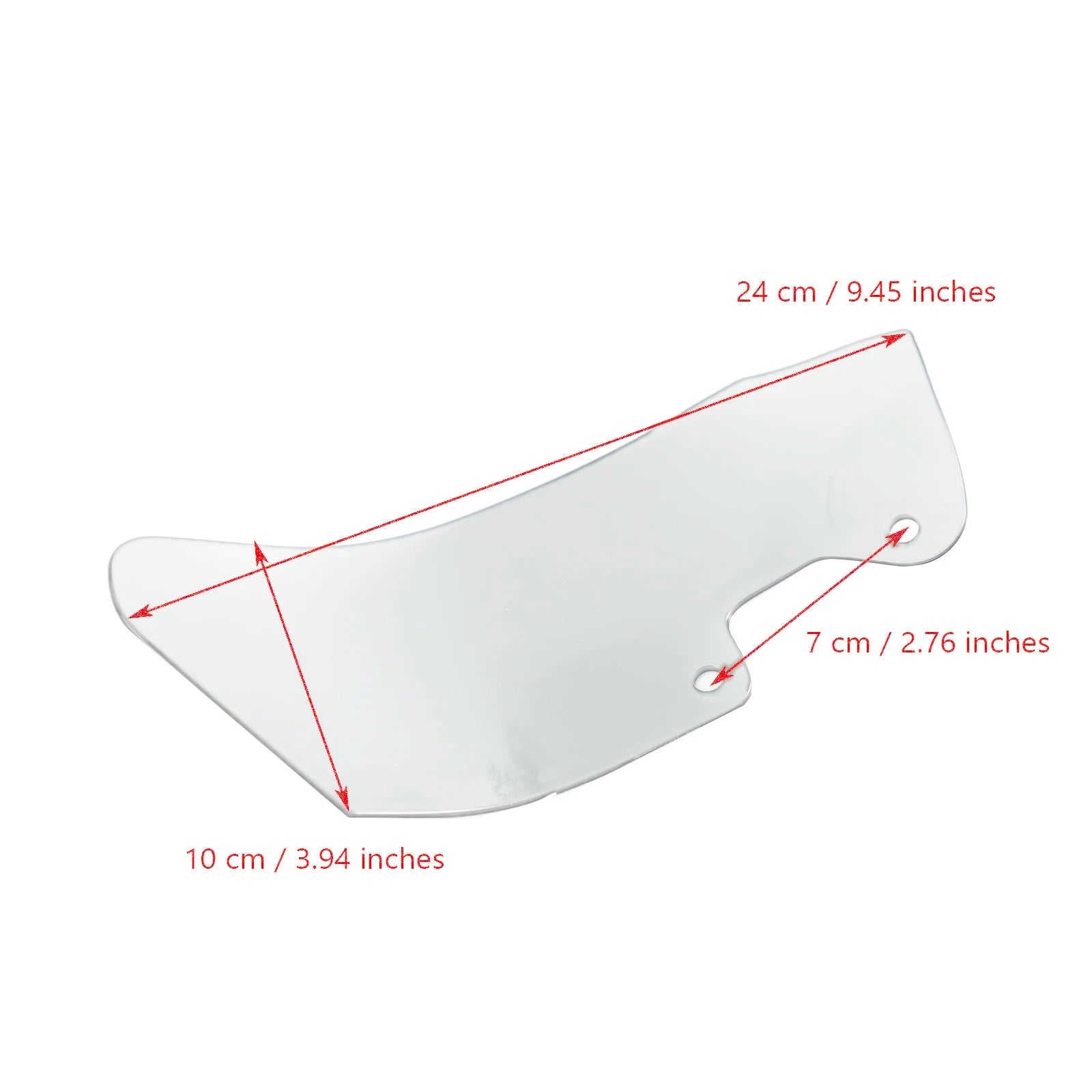 Windshield Plate Side Panels for BMW R1200GS R1200 ADV (2006–2013)