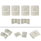 6 x Seat Rail Runner Slider Guide Clip Glide Piece for Replaces