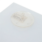 Clear Screen Door Slider Panel with Push Down Handle for Universal RV