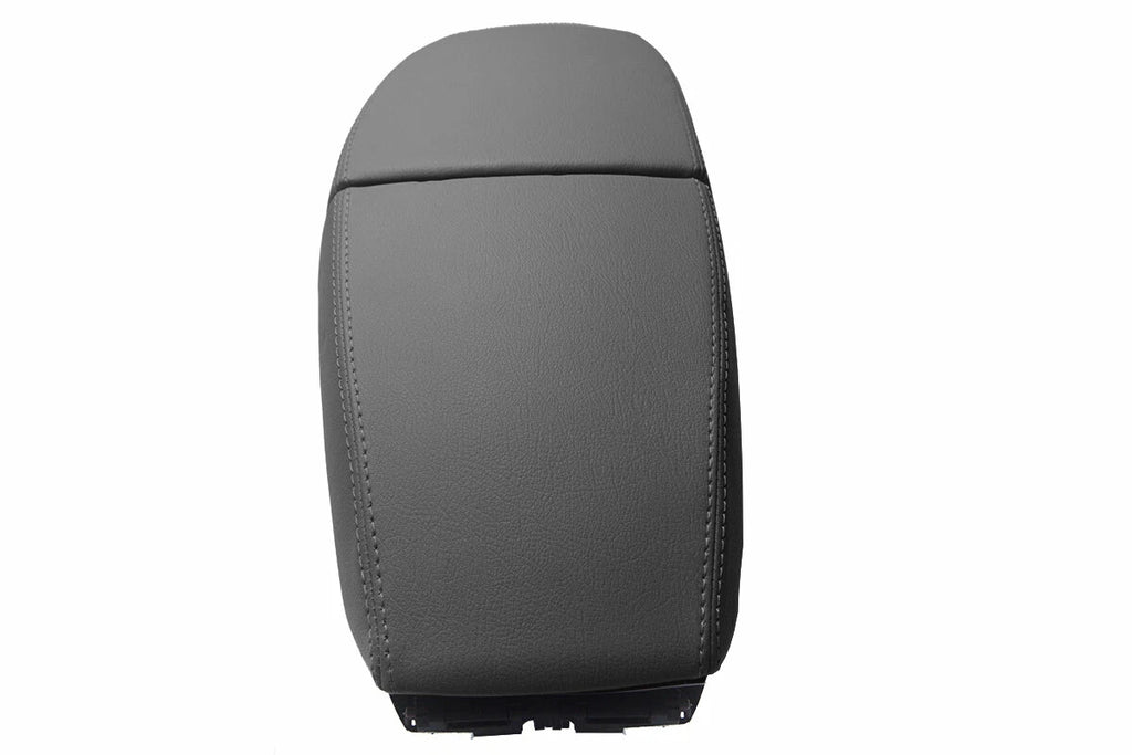 Leather Console Lid Armrest Cover for BMW E63 E64 650 (2003–2010) Gray