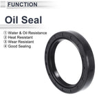 Set of 5 Oil Seal Ring 45x60x10mm NBR Rubber for Rotary Shaft