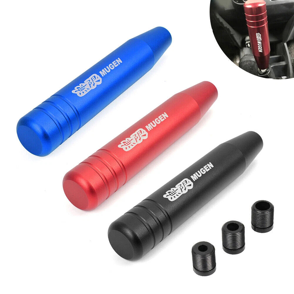 Aluminum Black Manual Gear Shift Knob for Universal Fit