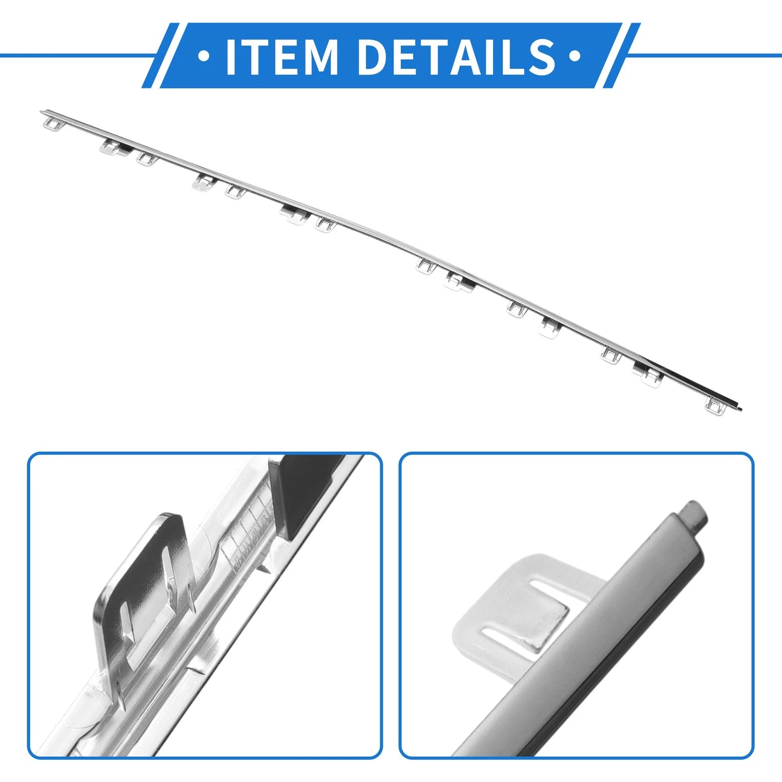 Front Lower Center Bumper Grille Trim for Mercedes-Benz W206/C (2022–2024)