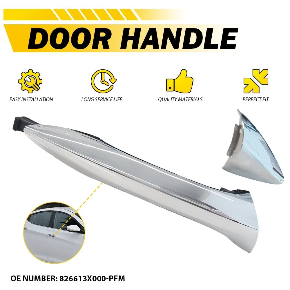 Front Outside Door Handle for Hyundai Elantra (2011–2016) Right Side