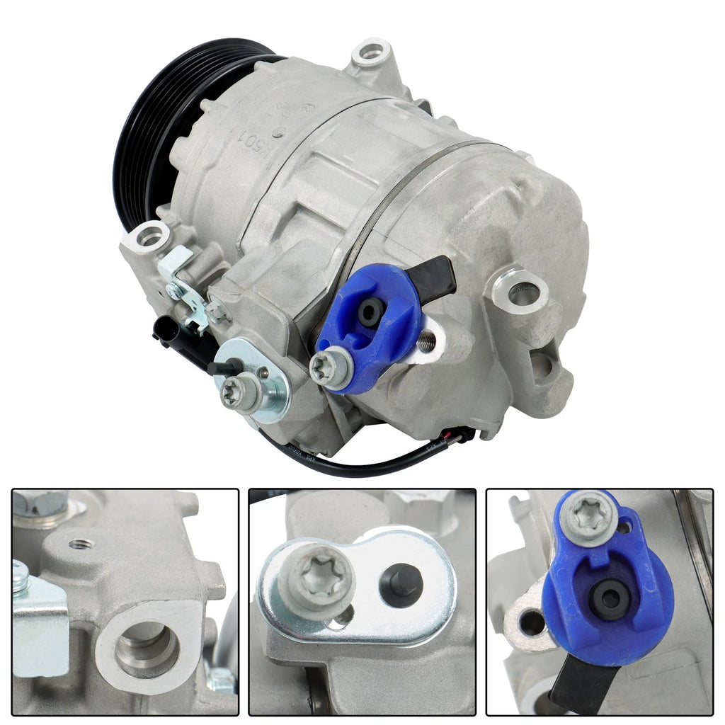 A/C Compressor with Clutch for BMW 325i 328i 330i 528i 525i 530i (2004–2013)