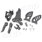 Alloy Rider Front Foot Pegs for Suzuki GSXR600 GSXR750 (2006-2010) Black