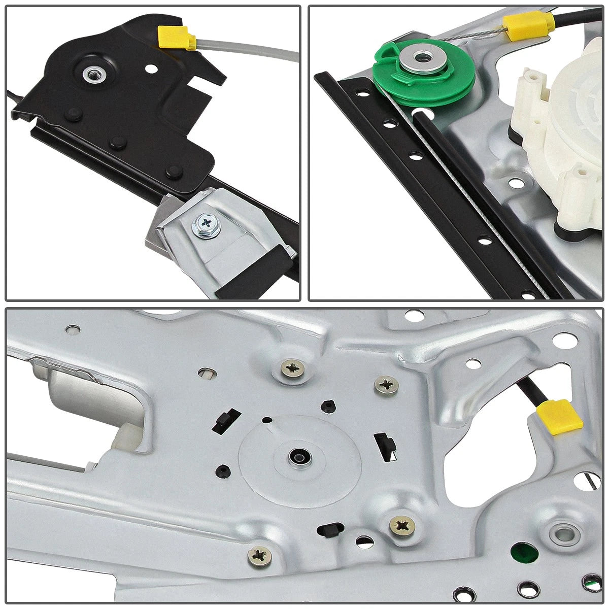 Power Window Regulator w/ Motor for BMW E39 528i 540i M5 (1997–2003)