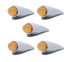LED Cab Marker Lights Clear Lens Amber Front for Mack 1000 (1960–1975)
