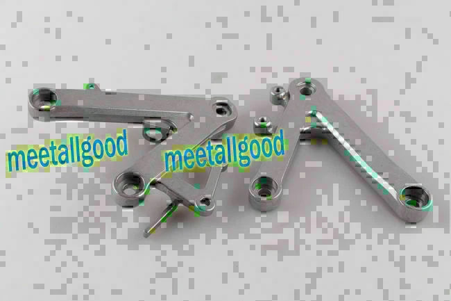 CNC Aluminum Alloy Front Rider Footpegs Bracket for Honda CBR250 (1990–1997)