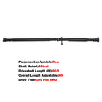 Driveshaft Rear for Ford Edge, Lincoln MKX (2007–2013) 7T4Z4R602A, DT4Z4R602A