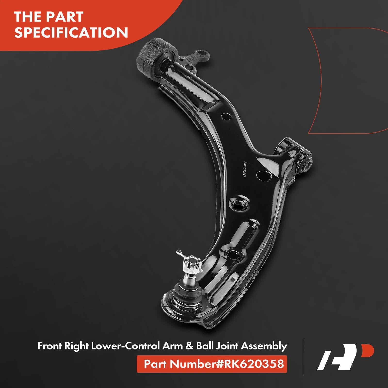 Front Right Lower Control Arm with Ball Joint for Nissan Sentra (2000-2006)