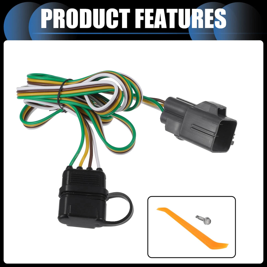 Set of 4-Pin Trailer Wiring Harness Kit for Buick Envision (2016–2023)