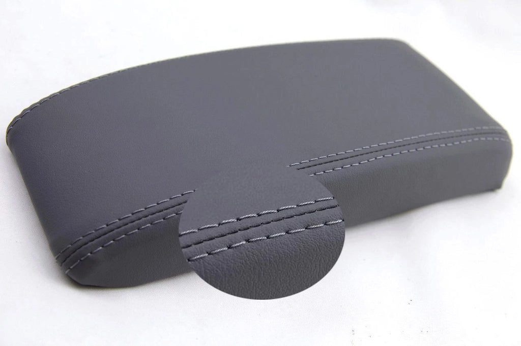 Armrest Center Console Cover for Toyota 4Runner (1984–1989) Gray PVC Leather