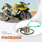 Magneto Stator Cover Gasket Repair Kit for Yamaha YZF-R1 FZ8 FZ1 (2002–2023)