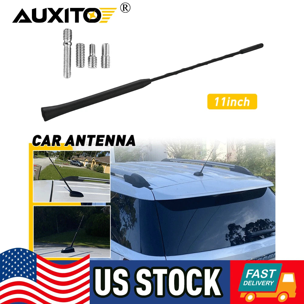 Antenna Mast for Mazda 3 (2004–2018) Black Power AM/FM 11 Inch
