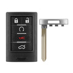Keyless Entry Remote Key Fob 5 Button for Cadillac CTS (2008-2013)