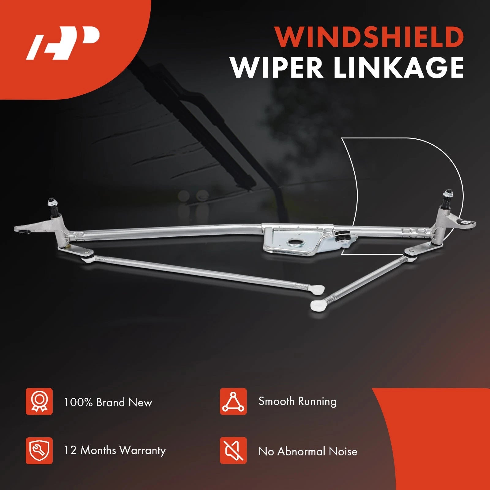 Front Wiper Linkage for Ford Expedition Lincoln Navigator (2009-2014)