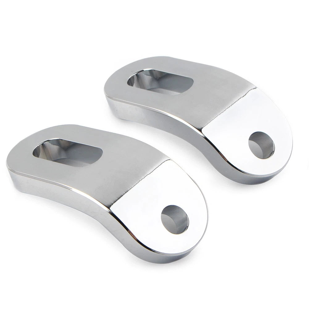 Touchless Tie-Downs Mount for Harley Touring Road King Electra Glide (2014–2023) Chrome