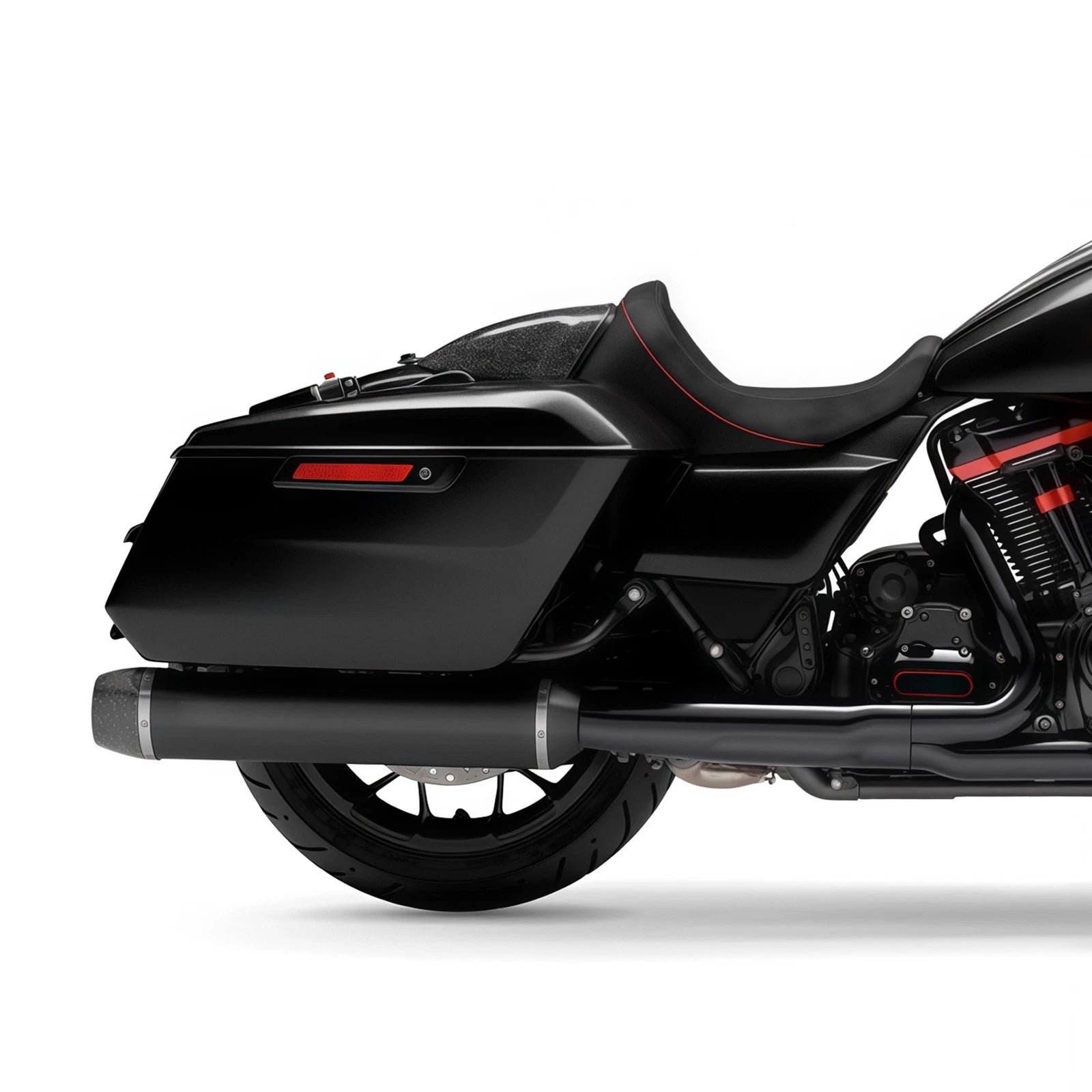 Hard Saddlebags for Harley CVO Road Street Glide FLHXSE (2023–2025) Vivid Black