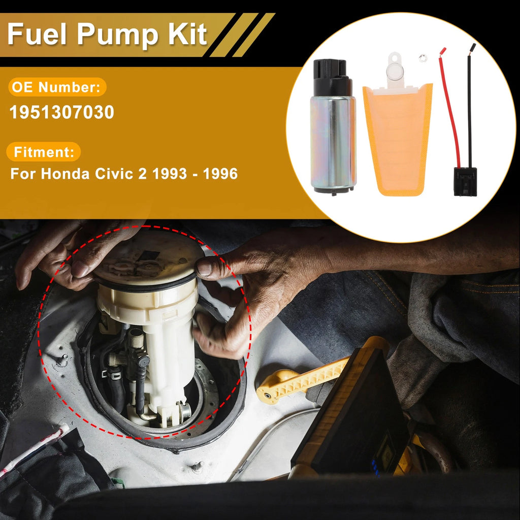 Fuel Pump for Honda Civic 2 (1993–1996) Replaces 1951307030