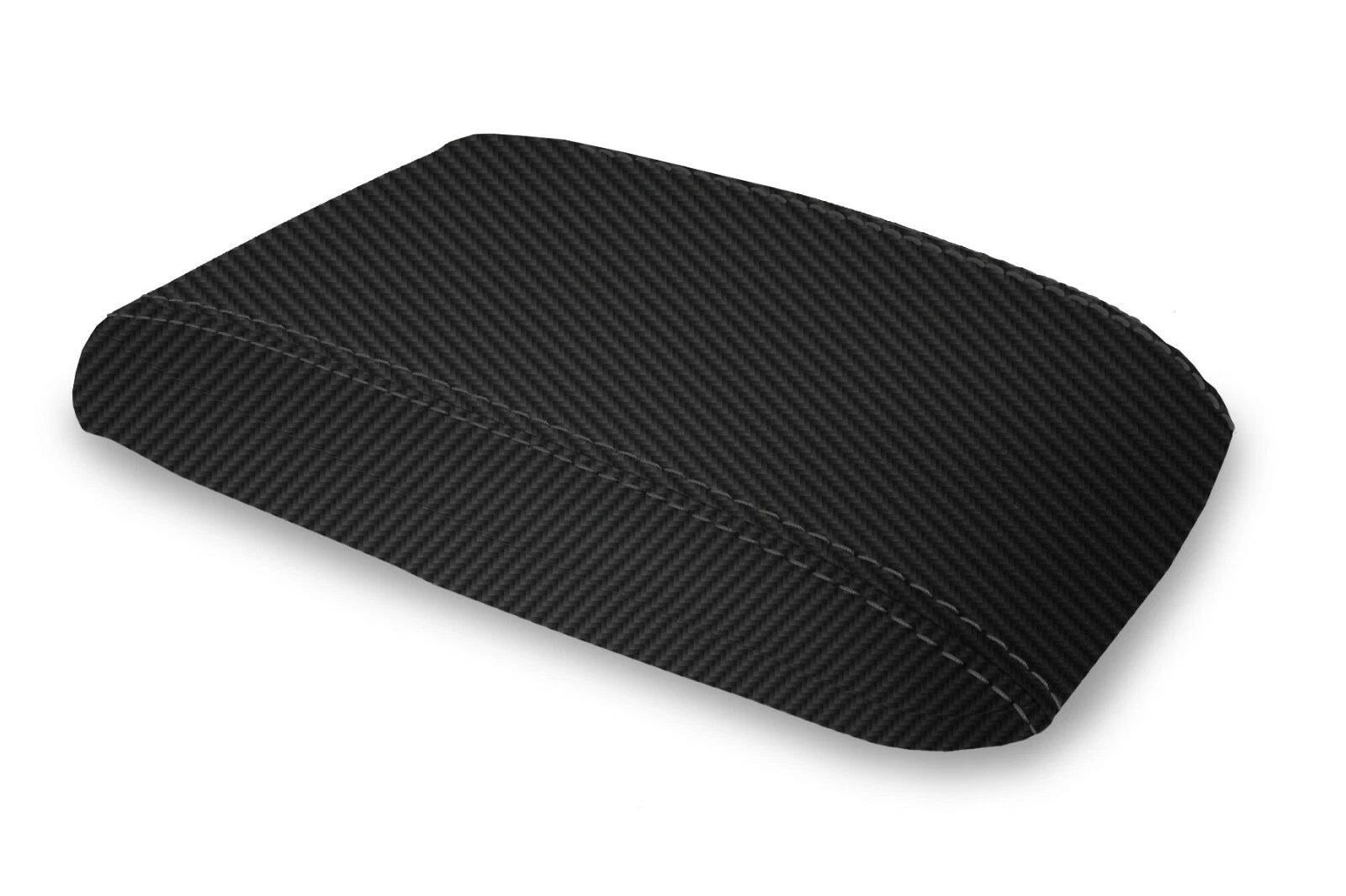 Carbon Fiber Console Lid Armrest Cover for Ford Mustang (1987–1993)