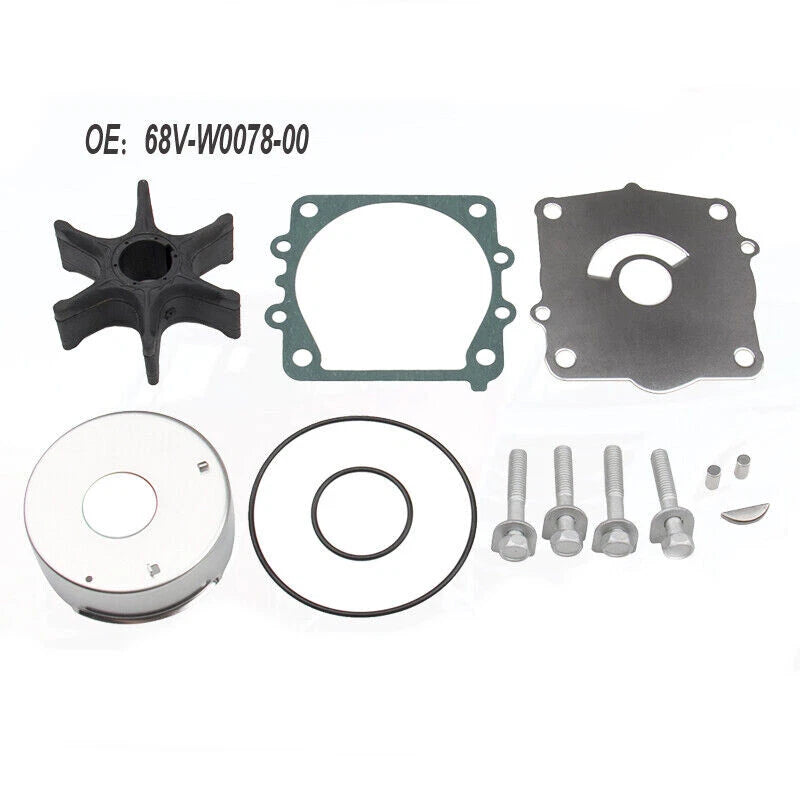Water Pump Repair Kit for Yamaha Outboard F75/90 F115/LF115 (F115TL) 68V-W0078-00