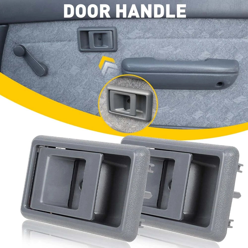 Interior Door Handle Set for Toyota 4Runner Pickup (1989–1995) Gray