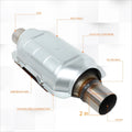 Universal Weld-On Catalytic Converter Exhaust Pipe 2" Inlet (15" x 5" x 4")