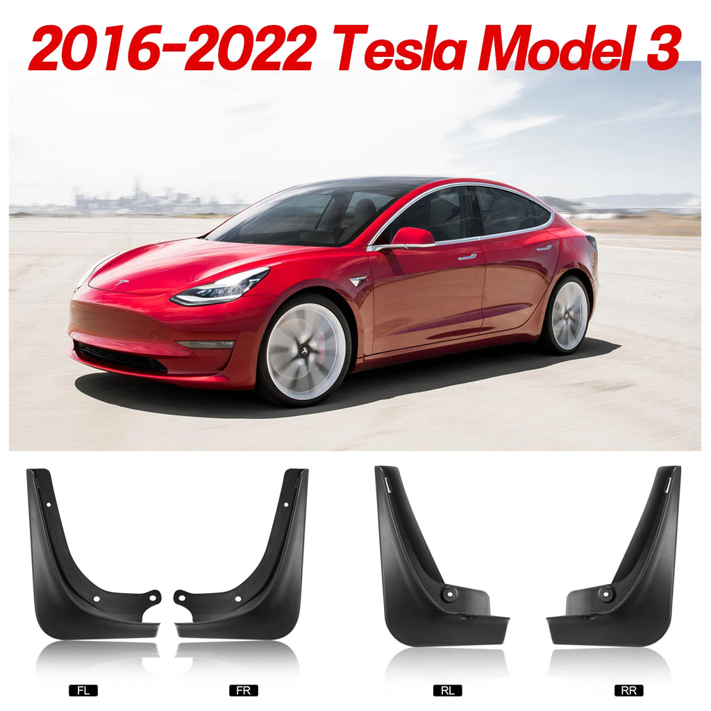 Mud Guards for Tesla Model 3 (2016-2024)