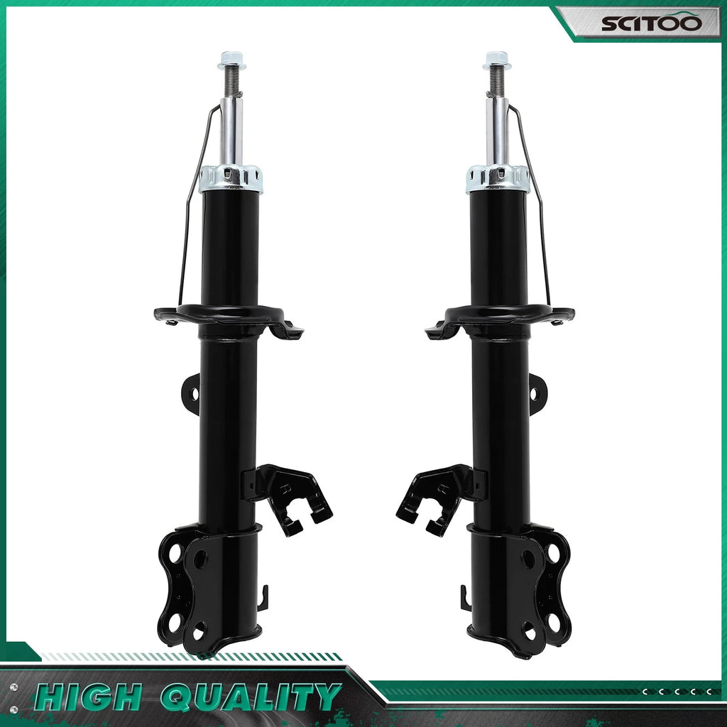 Pair Front Shock Struts for Nissan Versa Note (2012–2019), Kicks (2017–2020)