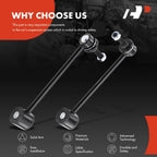 2X Rear Sway Bar Link for Jeep Wrangler (2007-2017)