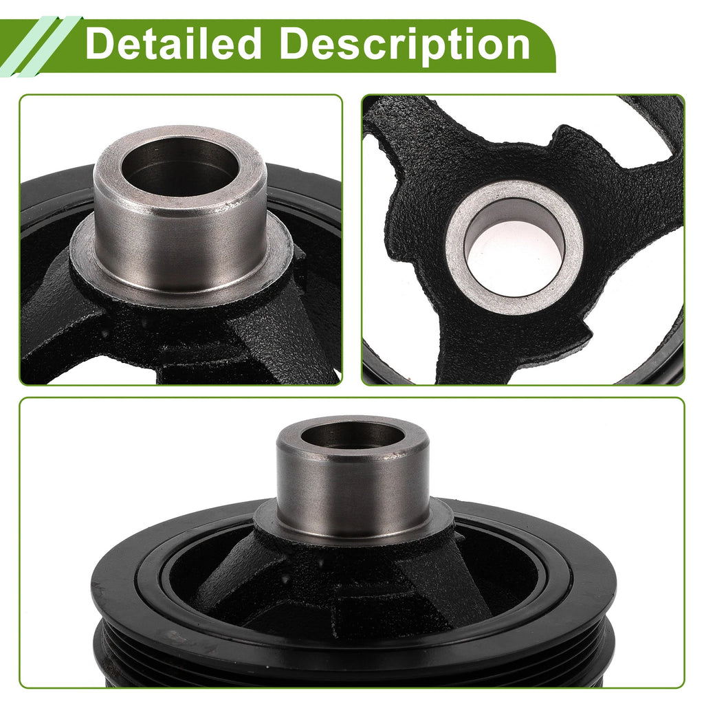 Engine Harmonic Balancer Crankshaft Pulley for Ford F-150 (2011–2020) No.BR3Z6312B