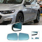 Side Mirror Glass for Chevrolet Malibu XL (2016–2021) Left Blue 84077273