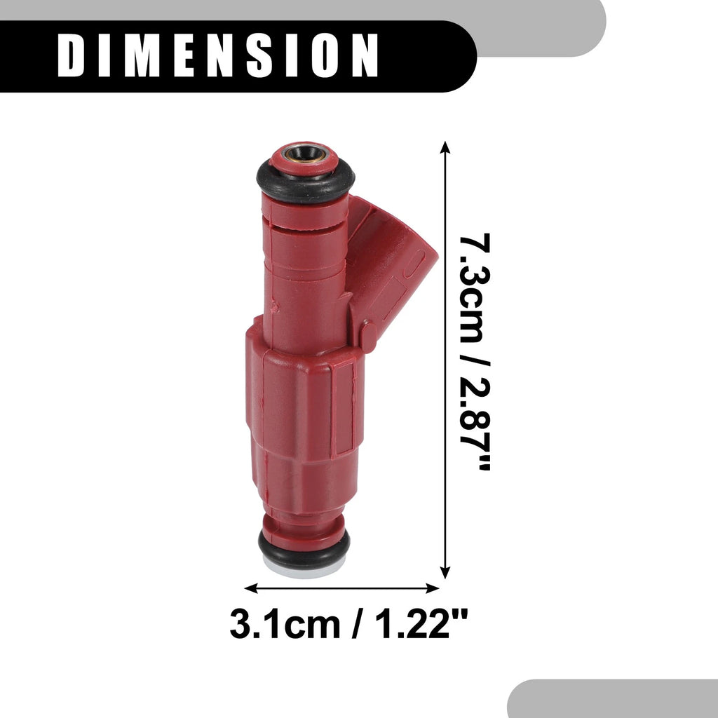 Set of 4 Fuel Injectors for Dodge Ram 1500 5.2L V8 (2000–2001)