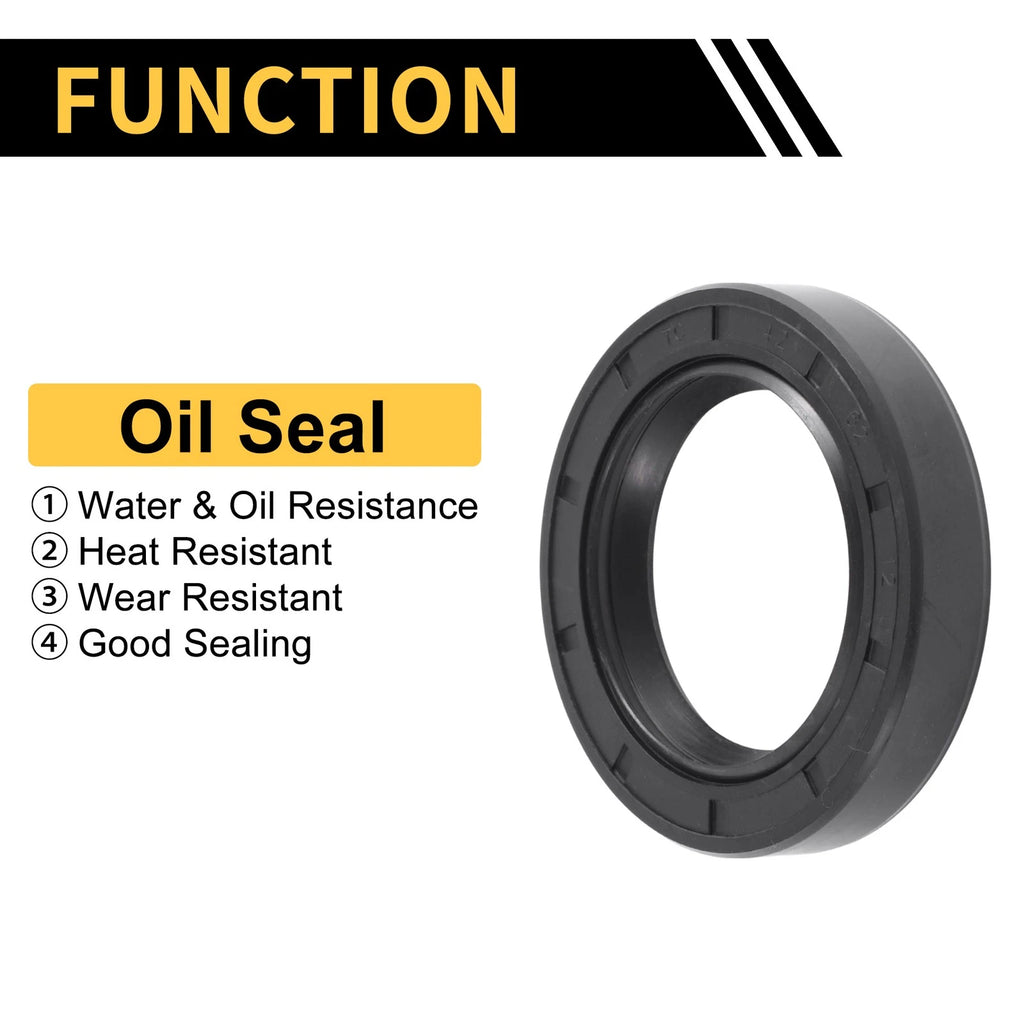 Set of 5 Oil Seal Rotary Shaft Seal NBR Rubber 42x62x12mm